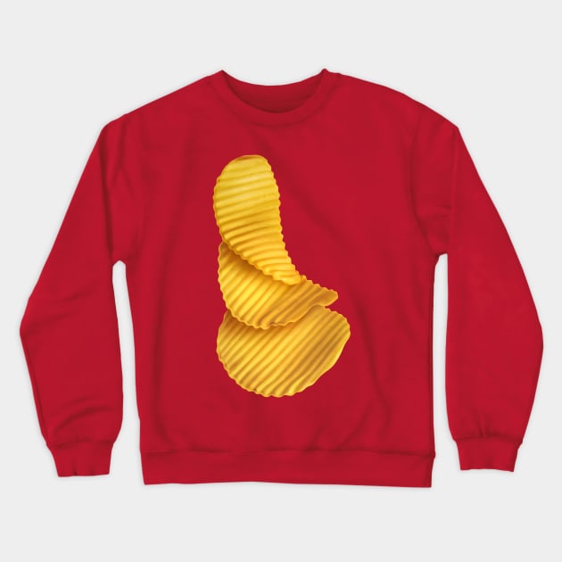 POTATO CHIPS Crewneck Sweatshirt by impacteesstreetwear